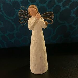 Vintage Willow Tree Angel of Joy 8” tall